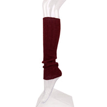 Load image into Gallery viewer, Fancy Slip Stitch Rib Knit Solid Color Leg Warmers