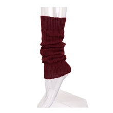 Load image into Gallery viewer, Fancy Slip Stitch Rib Knit Solid Color Leg Warmers