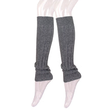 Load image into Gallery viewer, Fancy Slip Stitch Rib Knit Solid Color Leg Warmers