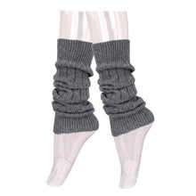 Load image into Gallery viewer, Fancy Slip Stitch Rib Knit Solid Color Leg Warmers