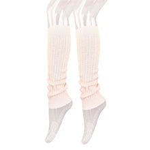 Load image into Gallery viewer, Fancy Slip Stitch Rib Knit Solid Color Leg Warmers