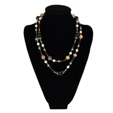 Load image into Gallery viewer, Silver Toned Multi Color Beaded Long Fashion Necklace
