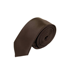 Load image into Gallery viewer, Premium Classic Solid Color 2" Skinny Necktie Neck Tie