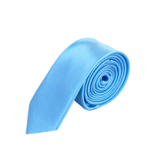 Load image into Gallery viewer, Premium Classic Solid Color 2" Skinny Necktie Neck Tie