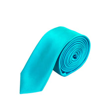 Load image into Gallery viewer, Premium Classic Solid Color 2" Skinny Necktie Neck Tie