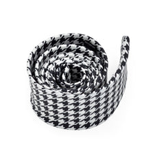 Load image into Gallery viewer, Premium Houndstooth Check 2" Skinny Necktie Neck Tie