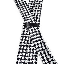 Load image into Gallery viewer, Premium Houndstooth Check 2" Skinny Necktie Neck Tie