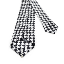 Load image into Gallery viewer, Premium Houndstooth Check 2" Skinny Necktie Neck Tie