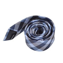Load image into Gallery viewer, Premium Checker Plaid 2" Skinny Necktie Neck Tie - Diff Colors Avail