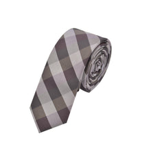 Load image into Gallery viewer, Premium Checker Plaid 2" Skinny Necktie Neck Tie - Diff Colors Avail