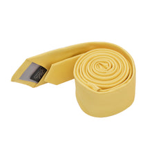 Load image into Gallery viewer, Premium 100% Pure Silk Solid Color 2" Skinny Necktie Neck Tie - Diff Colors