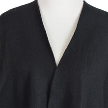 Load image into Gallery viewer, Premium Large Solid Color Tasseled Winter Poncho Shawl Wrap Cape Cardigan Coat