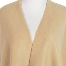 Load image into Gallery viewer, Premium Large Solid Color Tasseled Winter Poncho Shawl Wrap Cape Cardigan Coat