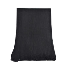 Load image into Gallery viewer, Premium Two Tone Reversible Soft Knit Fringe Shawl Wrap Poncho Cape- Diff Colors