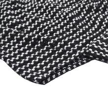 Load image into Gallery viewer, Elegant Two Tone Mesh Knit Striped Crochet Tassel Poncho Sweater Top -Diff Color