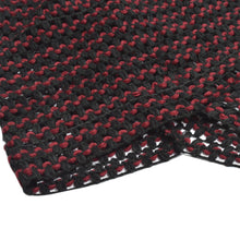 Load image into Gallery viewer, Elegant Two Tone Mesh Knit Striped Crochet Tassel Poncho Sweater Top -Diff Color