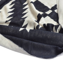 Load image into Gallery viewer, Premium Reversible Geometric Cross Kimono Vest Cardigan Poncho Sweater Top