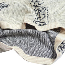 Load image into Gallery viewer, Premium Snowflakes & Reindeer Print Kimono Cardigan Blouse Poncho Sweater Top