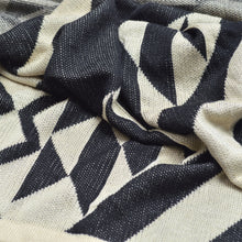 Load image into Gallery viewer, Premium Geometric Diamond Patterned Kimono Cardigan Blouse Poncho Sweater Top