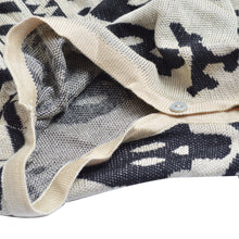 Load image into Gallery viewer, Premium Skull & Bones Geometric Print Kimono Cardigan Blouse Poncho Sweater Top