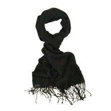 Load image into Gallery viewer, Elegant Solid Color Viscose Fringe Scarf