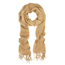 Load image into Gallery viewer, Elegant Solid Color Viscose Fringe Scarf