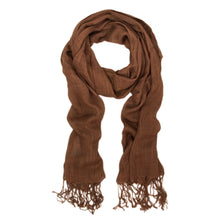 Load image into Gallery viewer, Elegant Solid Color Viscose Fringe Scarf