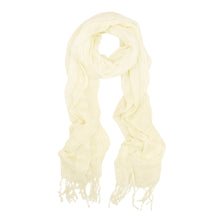 Load image into Gallery viewer, Elegant Solid Color Viscose Fringe Scarf