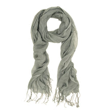 Load image into Gallery viewer, Elegant Solid Color Viscose Fringe Scarf