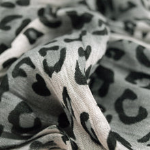 Load image into Gallery viewer, Elegant Leopard Animal Print Scarf with Fringe - Diff. Colors Avail