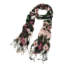 Load image into Gallery viewer, Multi Color Tribal Style Fringe Scarf - Different Colors Available