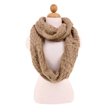 Load image into Gallery viewer, TrendsBlue Premium Winter Thick Infinity Twist Cable Knit Scarf