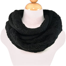 Load image into Gallery viewer, TrendsBlue Premium Winter Thick Infinity Twist Cable Knit Scarf