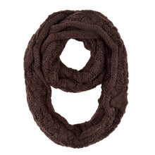Load image into Gallery viewer, TrendsBlue Premium Winter Thick Infinity Twist Cable Knit Scarf