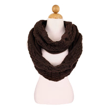 Load image into Gallery viewer, TrendsBlue Premium Winter Thick Infinity Twist Cable Knit Scarf