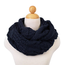 Load image into Gallery viewer, TrendsBlue Premium Winter Thick Infinity Twist Cable Knit Scarf