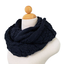 Load image into Gallery viewer, TrendsBlue Premium Winter Thick Infinity Twist Cable Knit Scarf