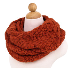 Load image into Gallery viewer, TrendsBlue Premium Winter Thick Infinity Twist Cable Knit Scarf