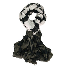 Load image into Gallery viewer, Premium Two Tone Wave Scarf