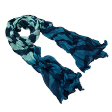 Load image into Gallery viewer, Premium Two Tone Wave Scarf