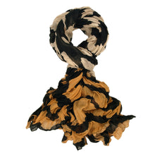 Load image into Gallery viewer, Premium Two Tone Wave Scarf