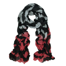 Load image into Gallery viewer, Premium Two Tone Wave Scarf