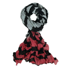 Load image into Gallery viewer, Premium Two Tone Wave Scarf