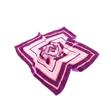 Load image into Gallery viewer, Elegant Silk Feel Wave & Square Design Satin Square Scarf - Different Colors Avail.