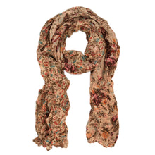 Load image into Gallery viewer, Unique Two Sided Flower and Cherry Print Scarf - Different Colors Available