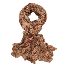 Load image into Gallery viewer, Unique Two Sided Flower and Cherry Print Scarf - Different Colors Available