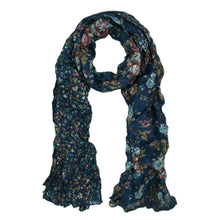 Load image into Gallery viewer, Unique Two Sided Flower and Cherry Print Scarf - Different Colors Available