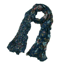 Load image into Gallery viewer, Unique Two Sided Flower and Cherry Print Scarf - Different Colors Available