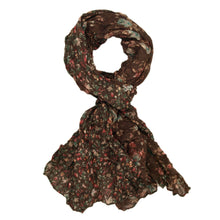 Load image into Gallery viewer, Unique Two Sided Flower and Cherry Print Scarf - Different Colors Available