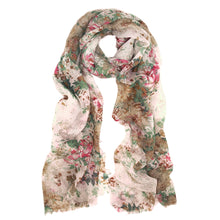 Load image into Gallery viewer, Premium Soft Viscose Flower Print Scarf